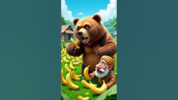 The Bear Destroyed the Farmer’s Banana Tree! 🐻🍌 #ai #shortsfeed