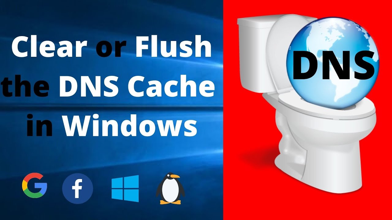 DNS Flush Windows 10. Clear dns cache