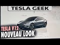 On aime la maj de printemps  dmo des nouveauts et nouvelle interface tesla v12 202414