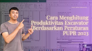 How to Calculate Excavator Productivity Based on the 2023 PUPR Regulations