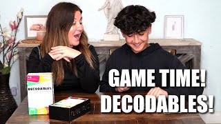 This is DECODABLES! HOW DID HE DO THAT? *Family Game Time*