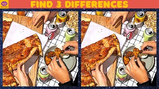 【Find the Difference】Brain Game Puzzle "Party Food" 32 screenshot 2