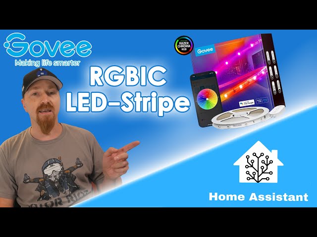 GOVEE Smart RGBIC LED Strip with Home Assistant Integration — Eightify