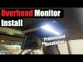 Overhead Screen / Monitor DVD player Installation (Alpine PKGRSE2) | AnthonyJ350