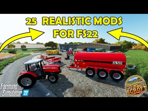 20 of the BEST MODS for Farming Simulator 22 for PC 