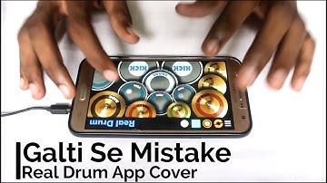 Galti Se Mistake - Jagga Jasoos (Real Drum App Cover) - By Vijay Yadavar.