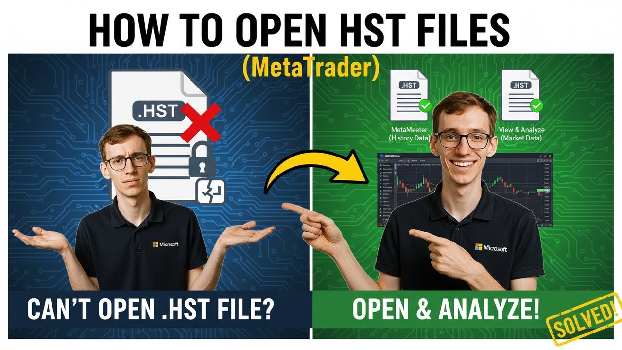 How to Open HST Files (MetaTrader) - YouTube
