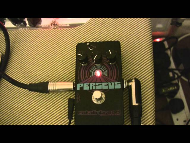 Catalinbread Perseus Sub Octave Fuzz Pedal Demo - With Vigier Excalibur  Ultra and Peavey Classic 50