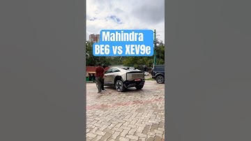BE6 vs XEV9e which one you choose ? #carreview #thekinfolksjourney  #electriccars #EV #mahindra