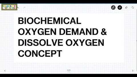 LEC-5 environment engineering/ Dissolve oxygen concept /Biochemical oxygen Demand