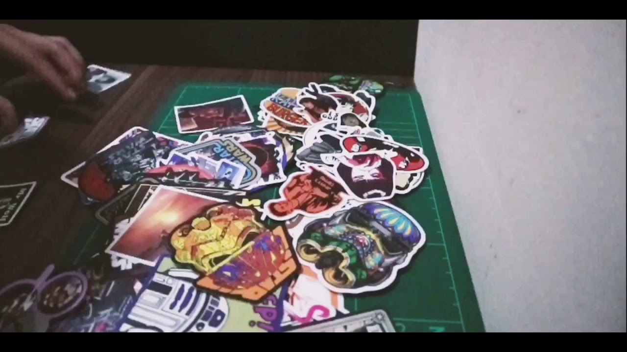 STICKERS EVERYWHERE!!🌝🌈🌃 YouTube