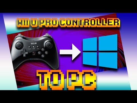 Fpswitch Tutorial Connecting Your Wii U Pro Controller To Your Pc Youtube