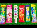Candy Lollipops and Colour ful Jelly | Yummy Rainbow Lollipops Unpacking | ASMR | Satisfying Video 🍭