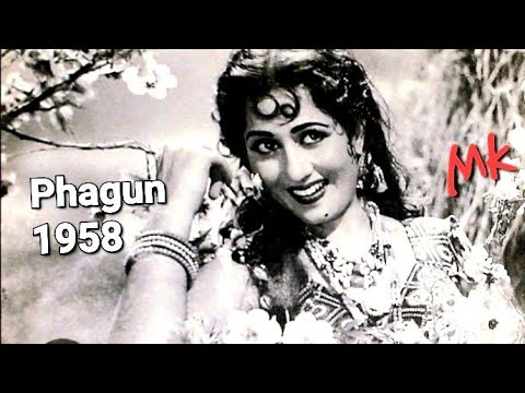 tum rooth ke mat jana..Phagun1958 Madhubala & Bharat Bhushan_Rafi_ Asha_Q J_O P Nayyar_a tribute