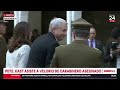 AHORA | PDTE. KAST ASISTE A VELORIO DE CARABINERO ASESINADO