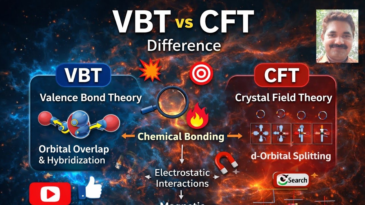 UP Board 12th Chemistry 🎯 | VBT vs CFT Complete Comparison 💥 - YouTube