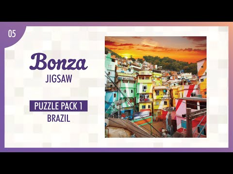 Bonza Jigsaw | Classic | Puzzle Pack 1 | Brazil