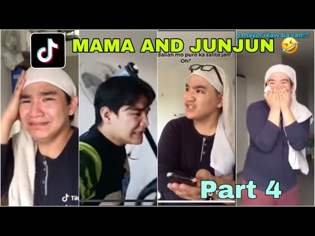 Mama & Jun-Jun Tiktok VIRAL comedy videos PART 4 (Jomar Yee) class=