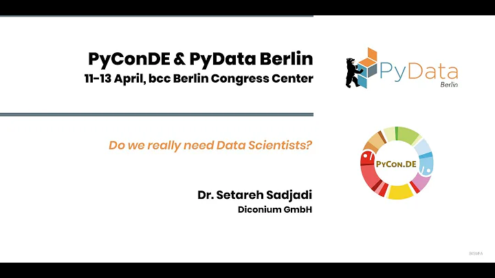 Dr. Setareh Sadjadi: Do we really need Data Scient...