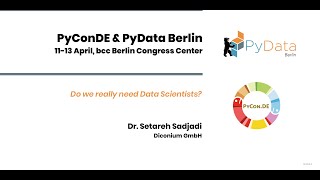 Dr. Setareh Sadjadi: Do we really need Data Scientists?