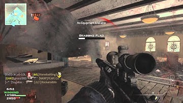 Quickscope MSR Silenced - MW3 Game Clip