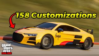 Top 20 Most Customizable SPORTS Cars in GTA Online (2024)