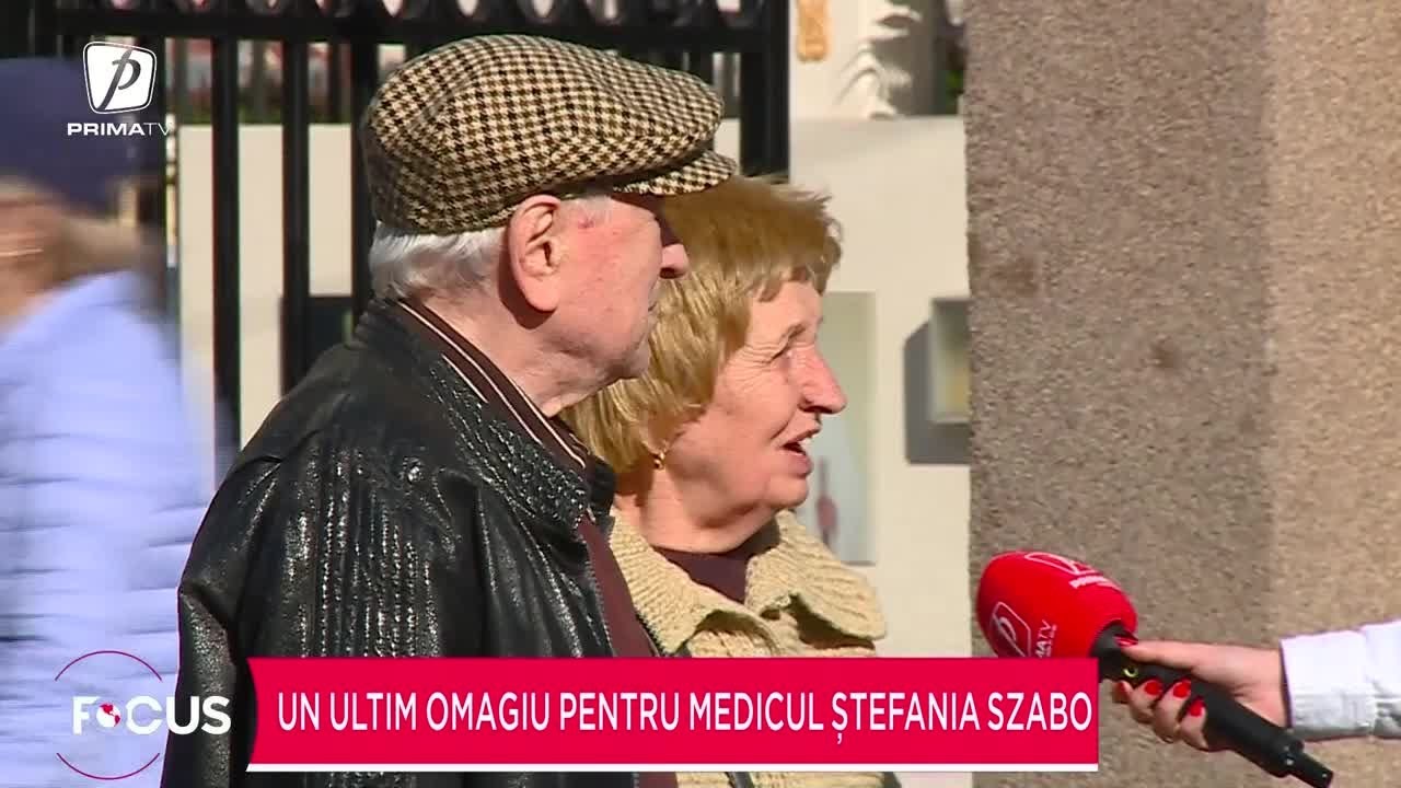 Un ultim omagiu pentru medicul Ștefania Szabo