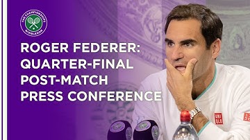 Roger Federer Quarter-Final Press Conference | Wimbledon 2021