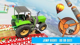 Modern Farming Tractor Driving Game"Harvest Hustle"