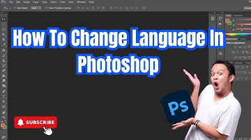 How to change language in photoshop (Step By Step) 2025