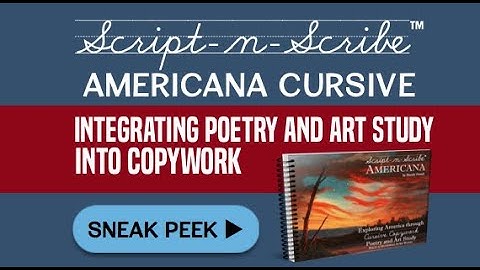 Script-n-Scribe Americana