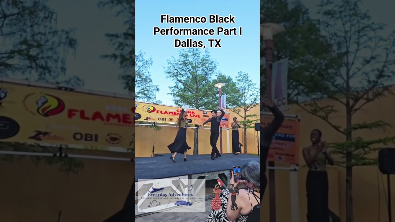 Flamenco Black at Cocina Flamenca Festival 2025 at Latino Cultural Center by The Flame Foundation