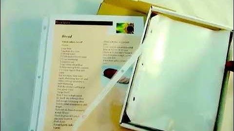 Page protectors - CookbookPeople.com - CookbookPeople.com