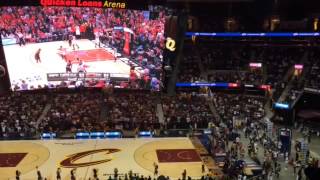 Cavs fan reaction at the Q