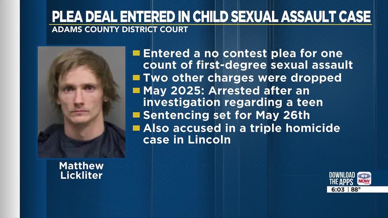 Plea deal entered in child sexual assault case - YouTube