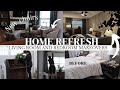 Home refresh  living room makeover   small bedroom makeover  small home ideas