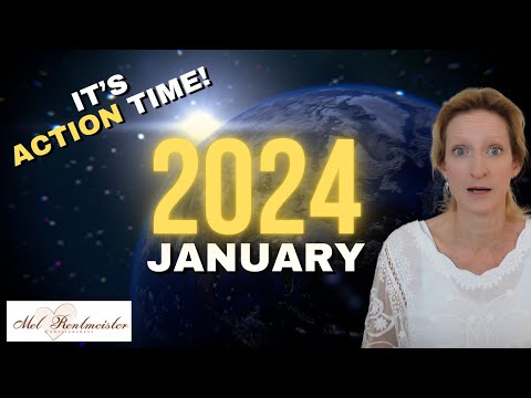 JANUARY 2024 It's Action Time! | Mel Rentmeister