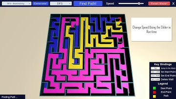 Maze PathFinder In Unity