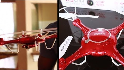 Syma X5UW $80 FPV Drone - Best Affordable Indoor Outdoor Drone For Beginners - Setup Review Flight