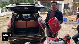 Vợ chồng chủ kênh xếp đồ đi thăm gia đình khó khăn ở nâm ty moi người ủng hộ nhé 