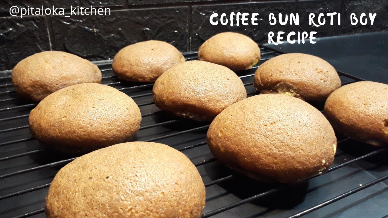 Recipe coffee bun / roti boy / mexican bun. Membuat roti boy sendiri di rumah.
