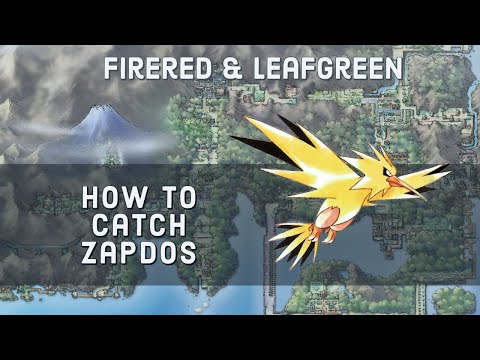 Como travar Zapdos em Pokémon FireRed e LeafGreen