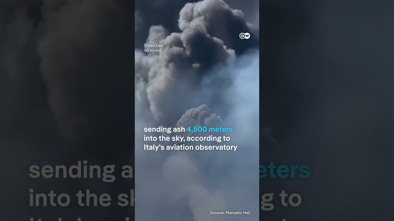 Mount Etna eruption forces flight cancellations | DW News