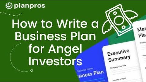 How to Write a Business Plan for Angel Investors | Dave Lavinsky of PlanPros.ai