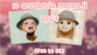 10 AESTHETIC Memoji profile pictures || 🍄Florallie🍄 screenshot 4