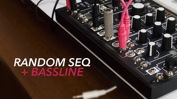 Playing A Bassline With A Random Sequence From Ableton || Make Noise 0-Coast Patch Session #2