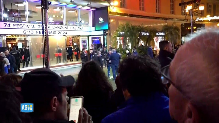 Sanremo 2024, al via la prima serata