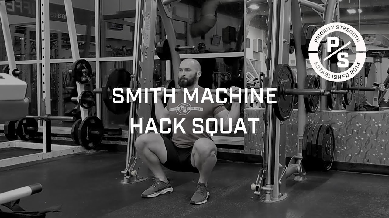Smith Machine Hack Squat YouTube