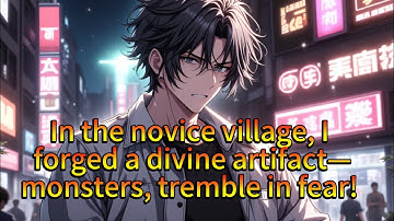 In the novice village, I forged a divine artifact—monsters, tremble in fear!