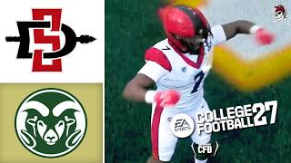 LIVE: San Diego State vs Colorado State Full Game Simulation |